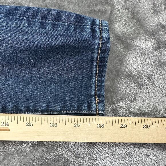 American Eagle Jegging Jeans Womens 4 Blue Denim Super Super‎ Stretch Pants - Picture 12 of 13